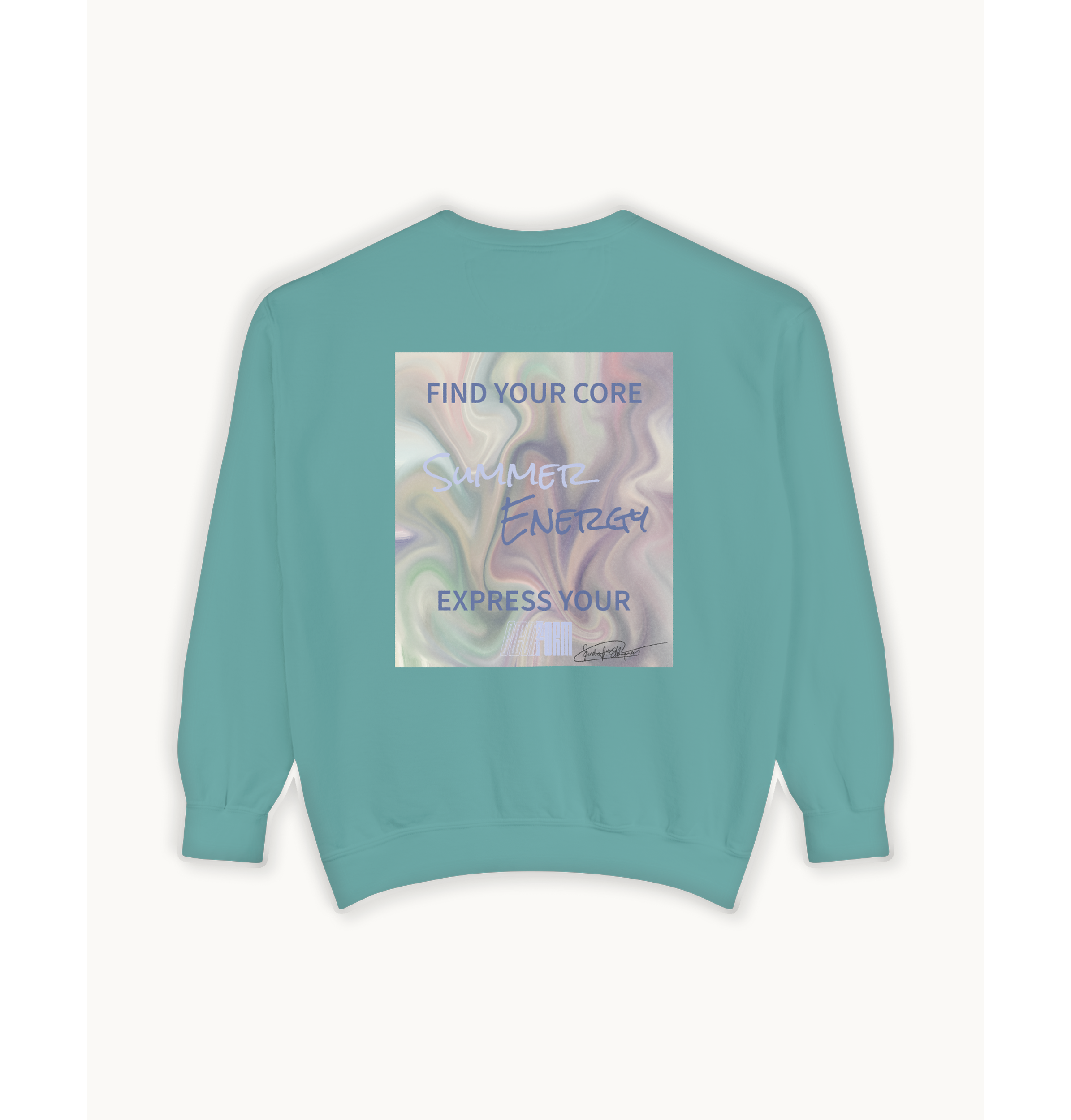 SummerForm Marble Sweatshirt