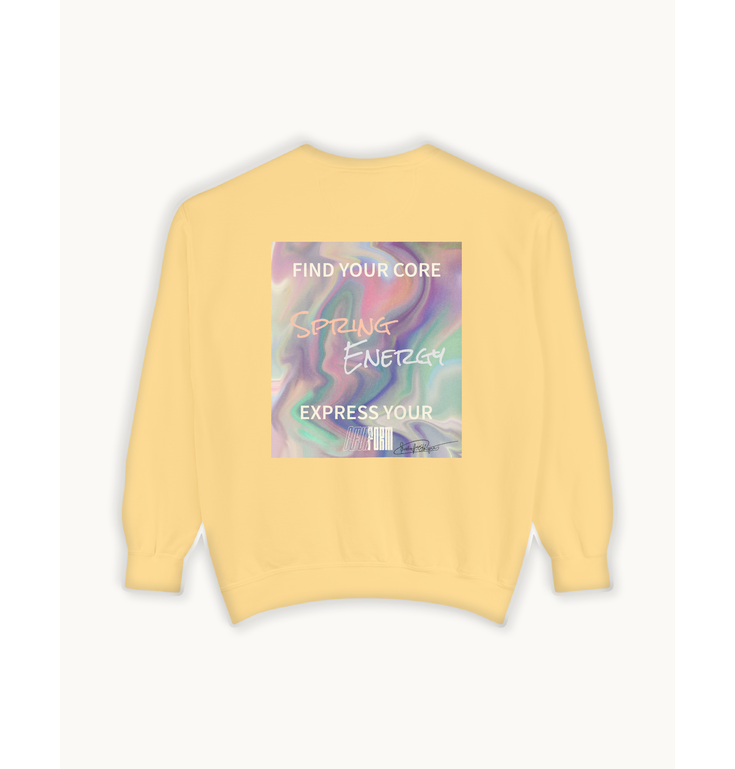 SpringForm Marble Sweatshirt