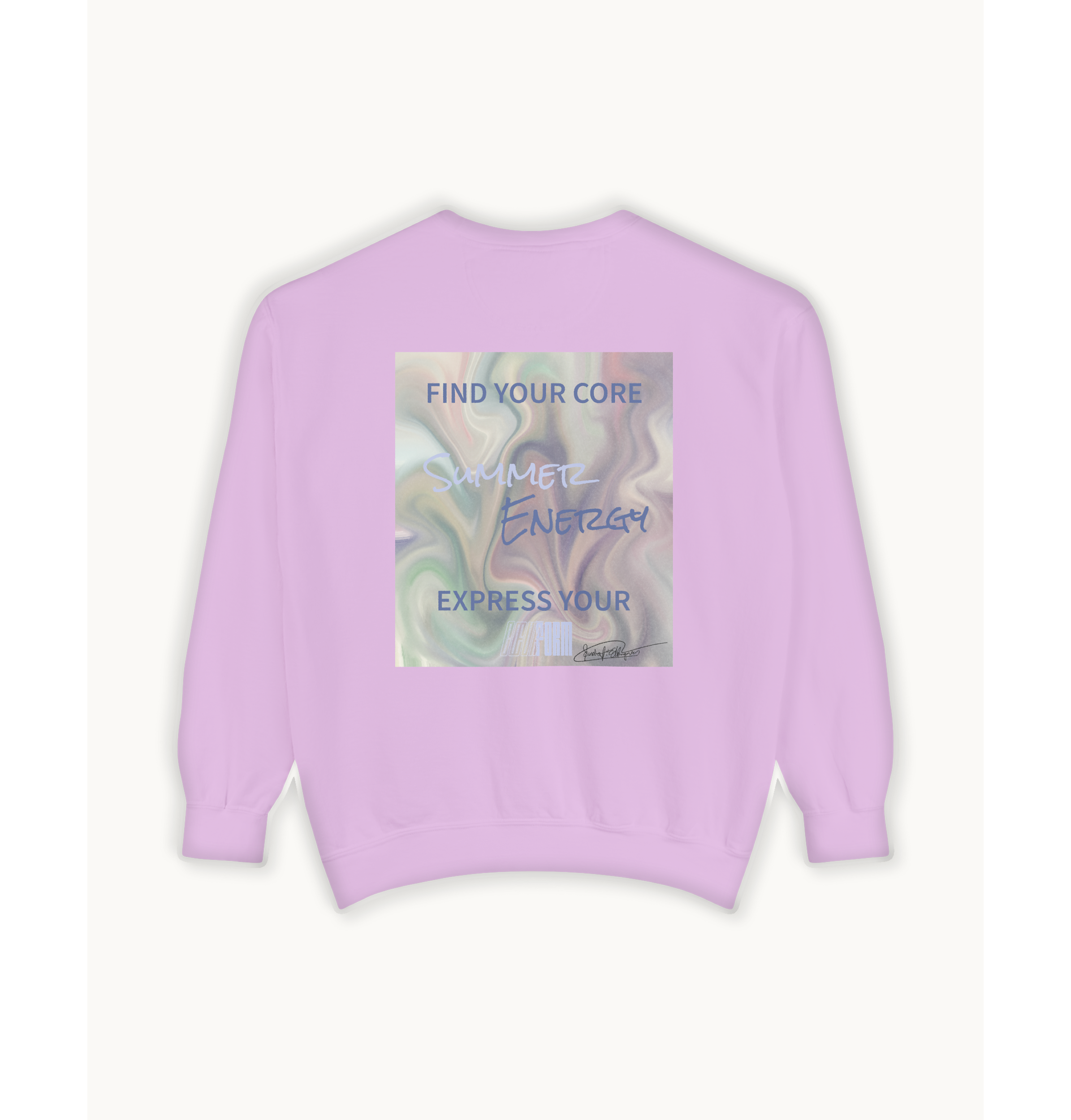 SummerForm Marble Sweatshirt